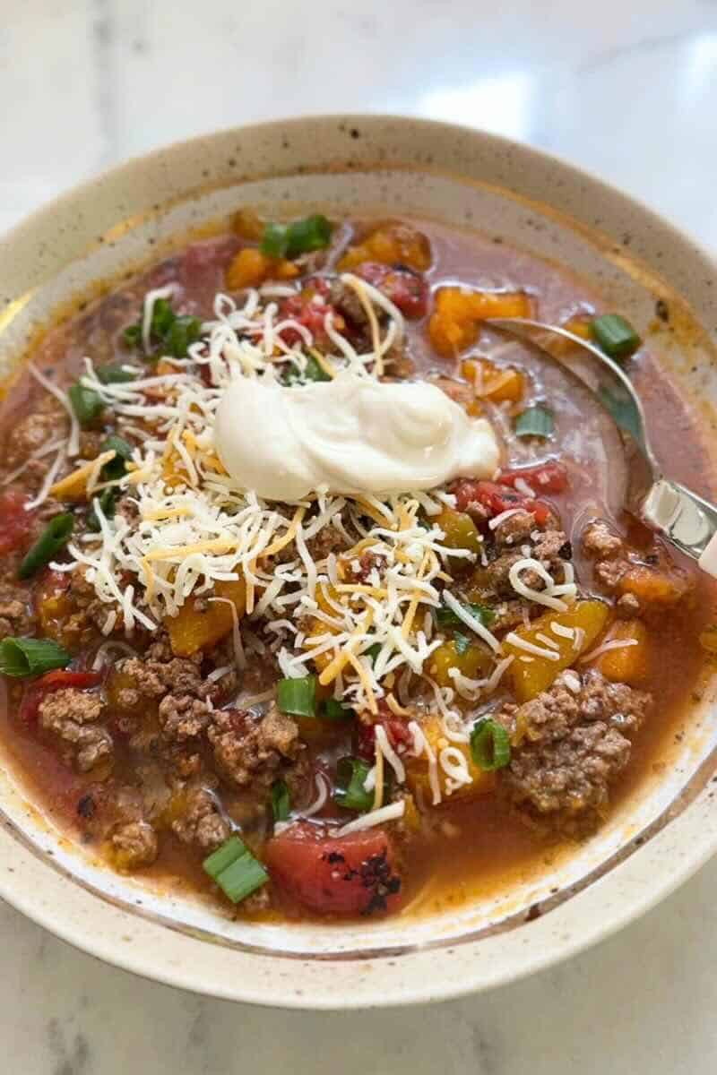 low fodmap taco soup