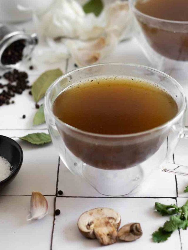 Slow Cooker Veggie Broth Pretty Delicious Life