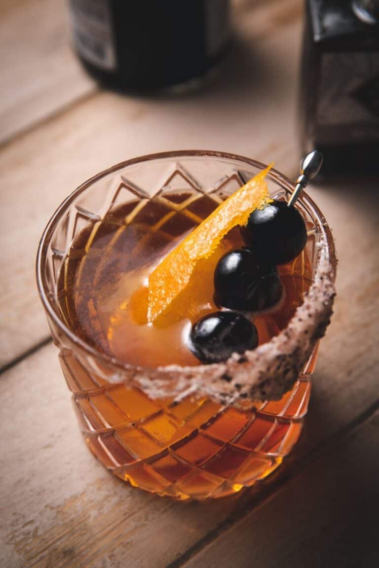 Easy Black Walnut Old Fashioned or Manhattan Cocktail Pretty