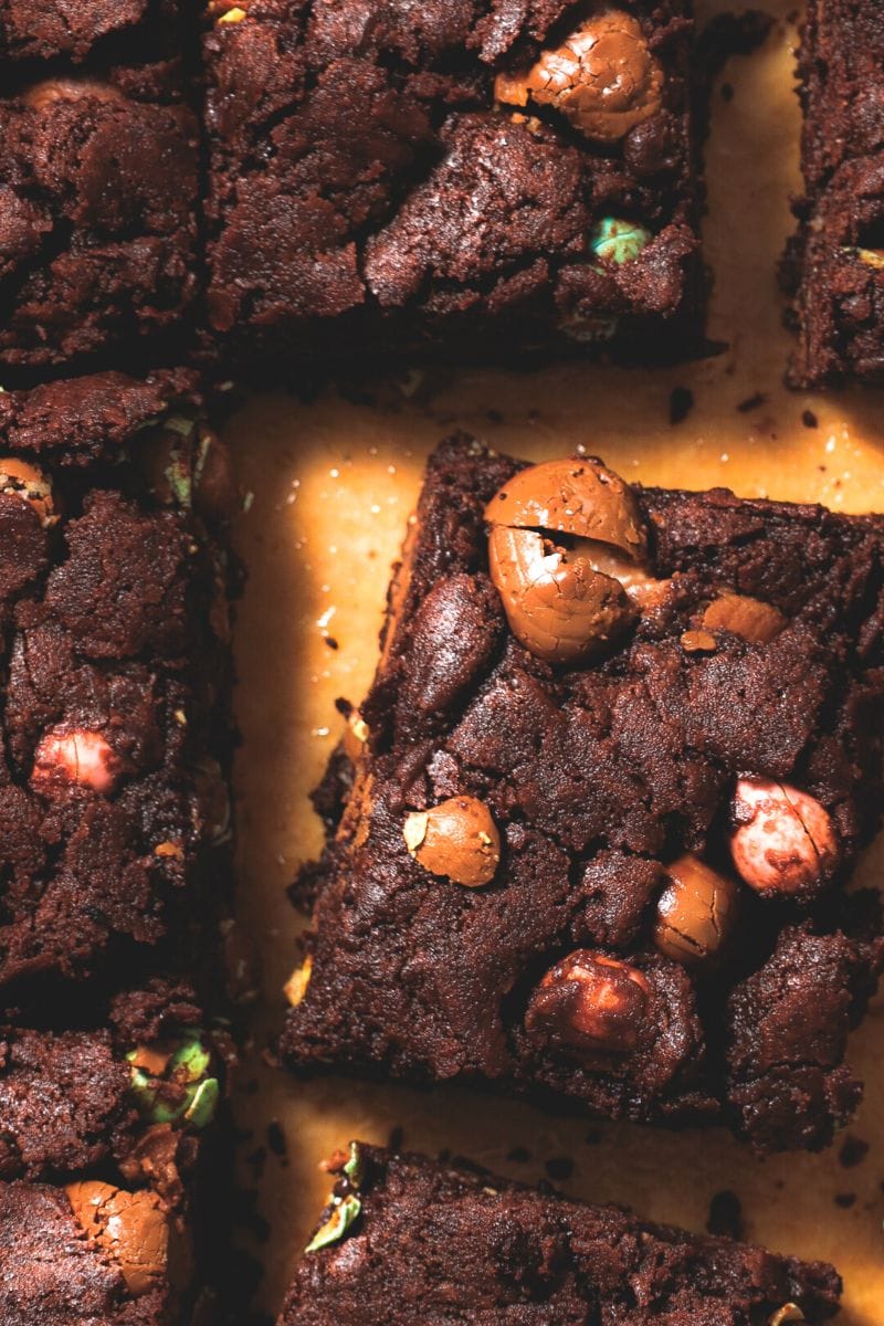 Cadbury Creme Egg Brownies
