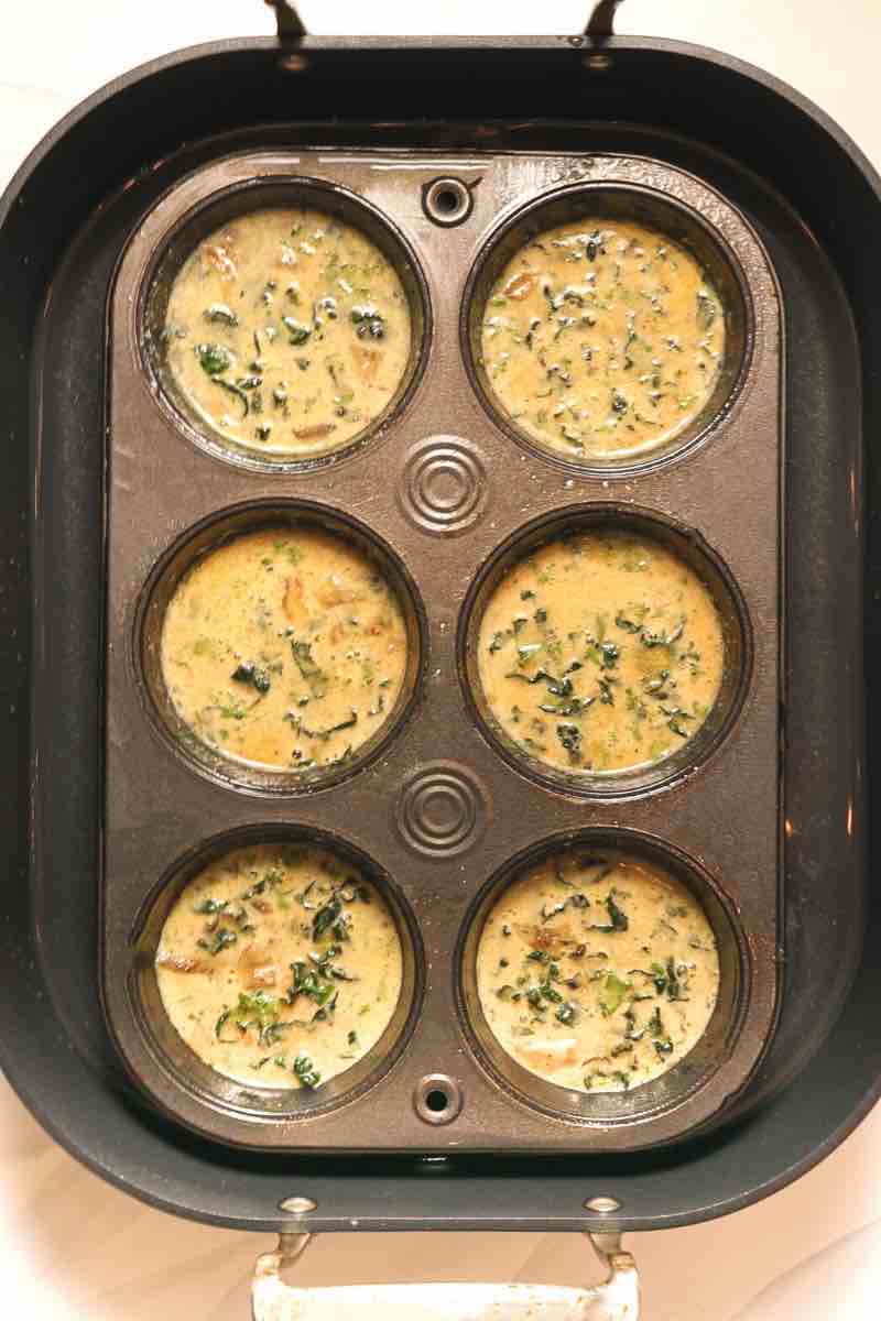 Kale & Mushroom Egg Bites (Starbucks Copycat Recipe) Pretty Delicious Life