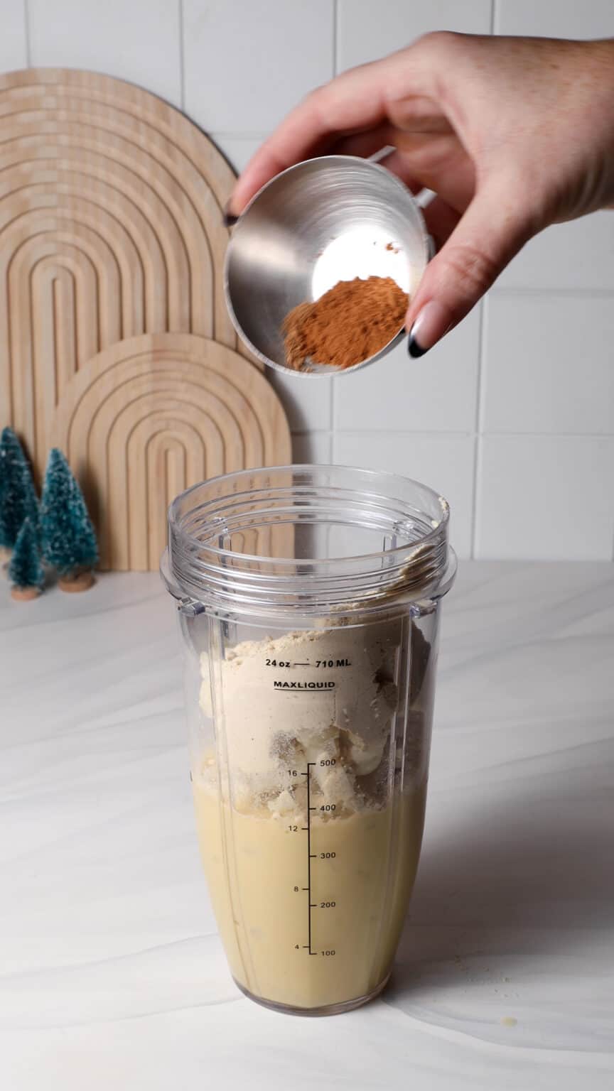 Eggnog Protein Shake - Pretty Delicious Life