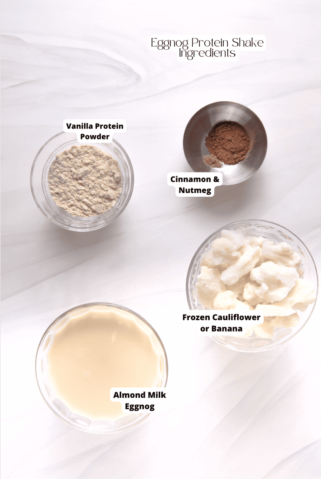 Eggnog Protein Shake - Pretty Delicious Life