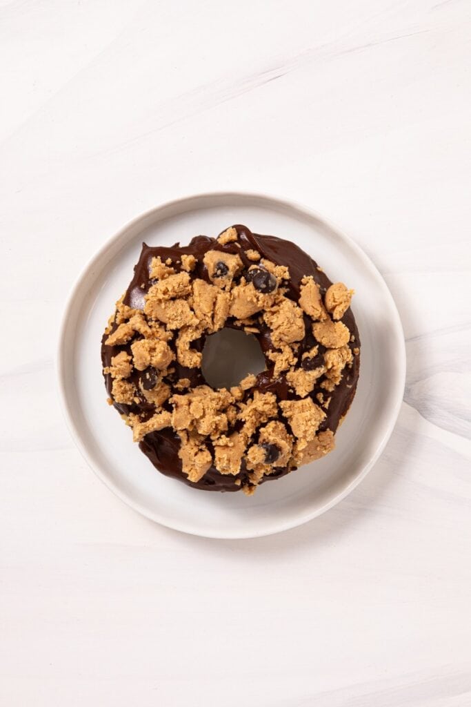 finished protein donut