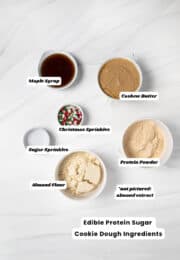 Easy Edible Sugar Cookie Dough GF High Protein Pretty Delicious Life easy-edible-sugar-cookie-dough-gf-high-protein-pretty-delicious-life