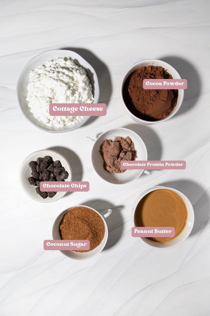 cottage cheese brownies ingredients