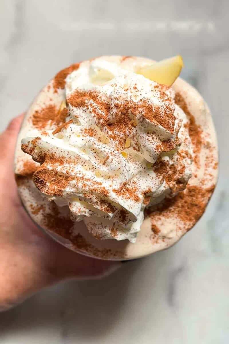 Apple Pie Ninja Creami Protein Ice Cream Dairy Free