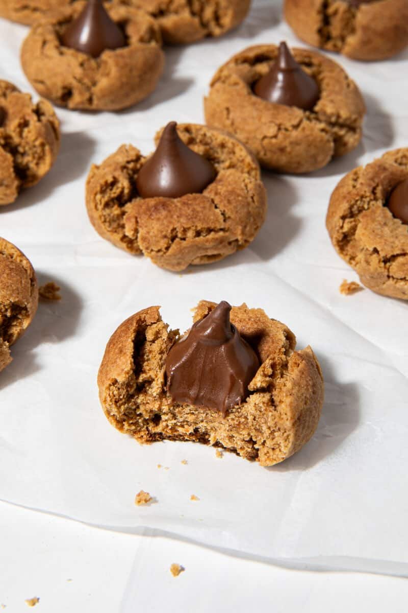 gluten free peanut butter blossoms