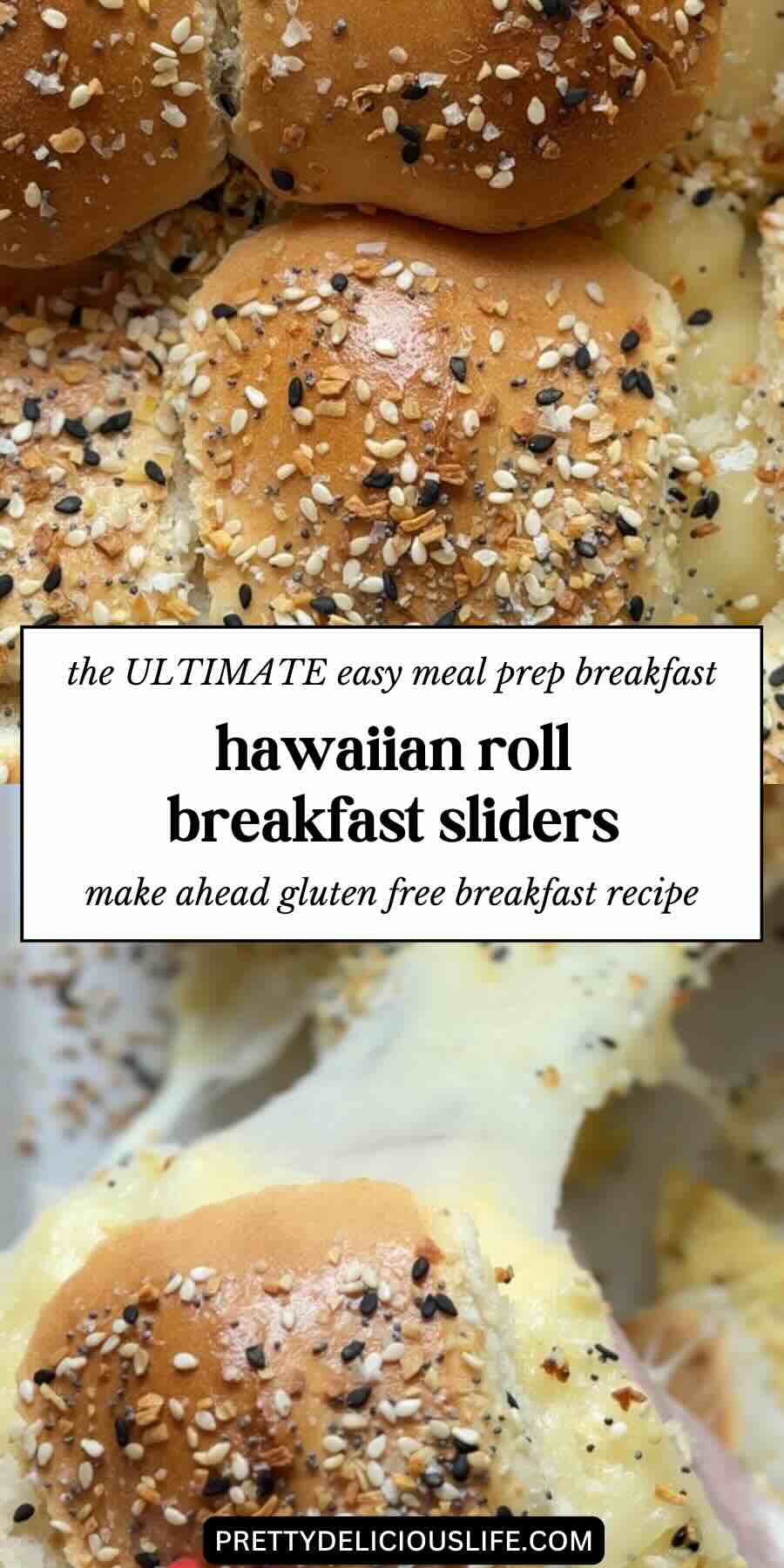 breakfast sliders pinterest pin