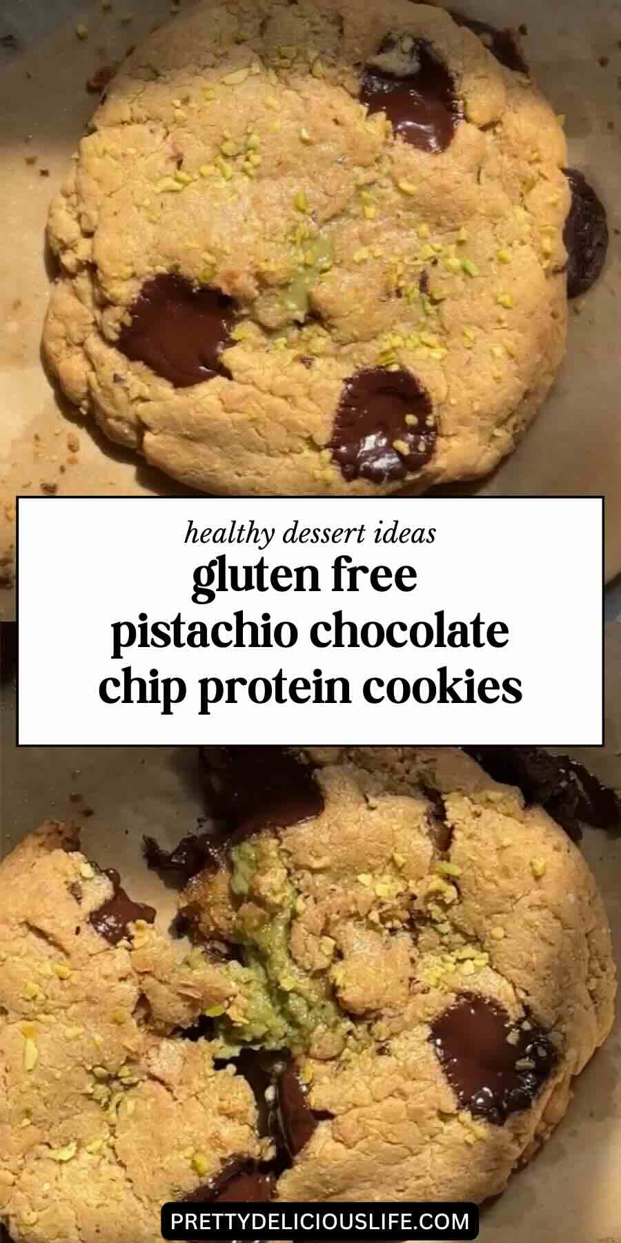 protein cookies pinterest pin