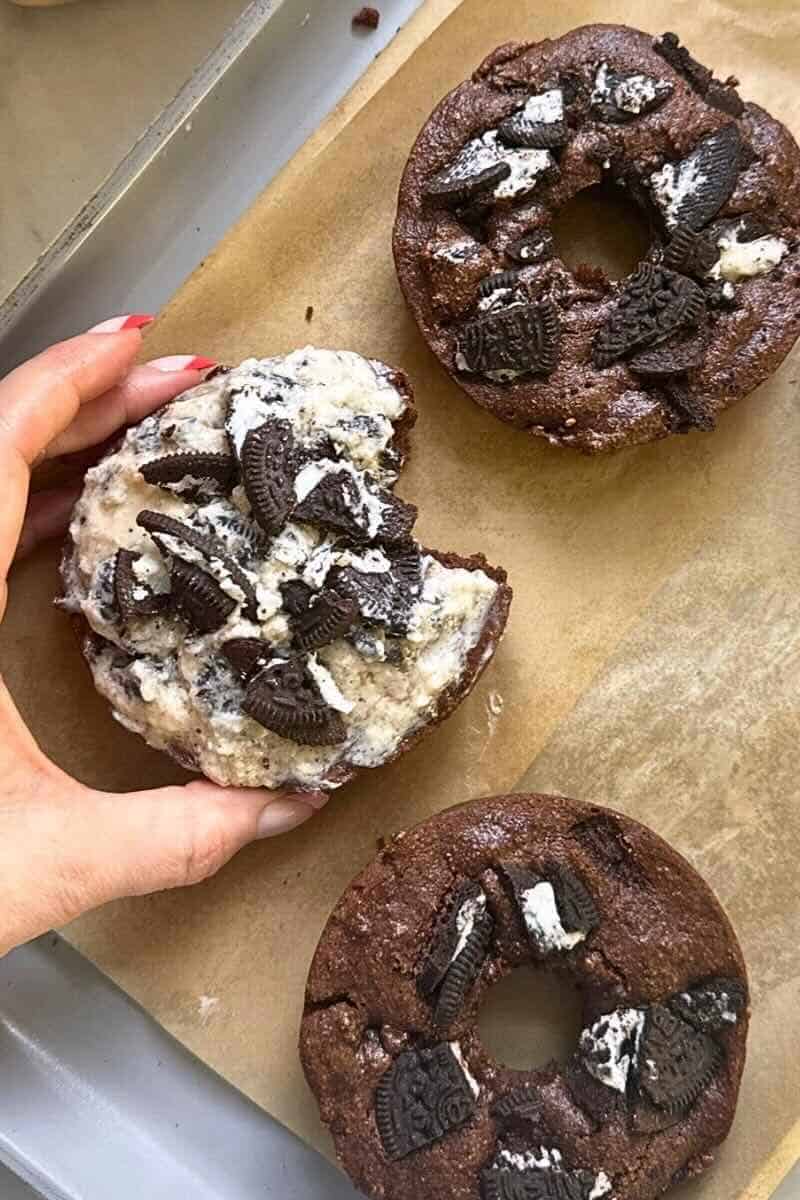 cookies and cream donuts