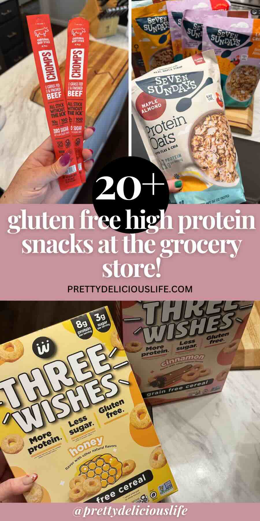 gluten free high protein snacks