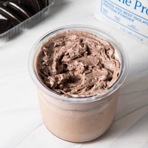 Ninja Creami Protein Dairy Free Oreo Cookies and Cream Ice Cream